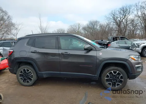 2020 Jeep Compass Trailhawk 4X4 from USA, damaged, VIN 3C4NJDDB7LT171647